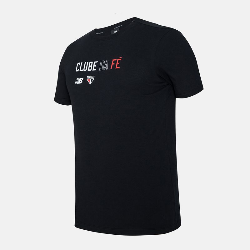 Camiseta Spfc Clube Da Fé Masculina