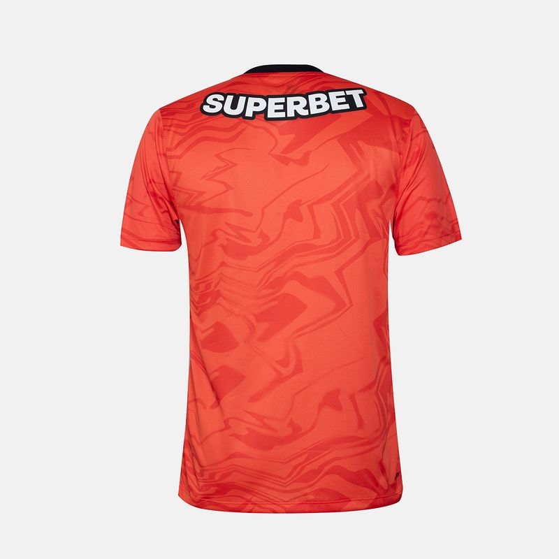 Camisa Mc Goleiro Spfc 2024 Masculina Laranja