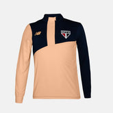 Blusa Manga Longa 1/2 Zíper Treino Spfc 2024 Masculina